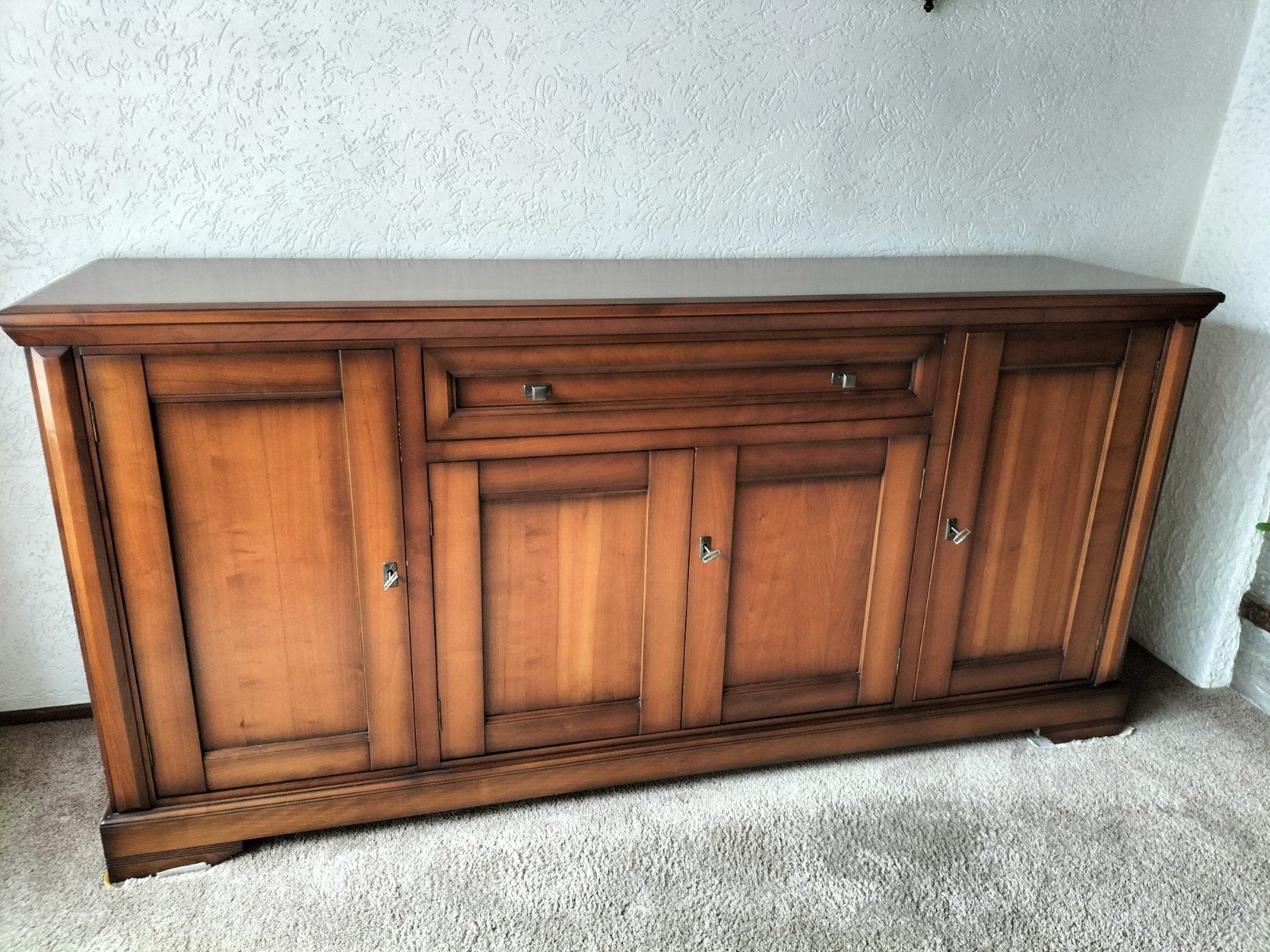 Klassiek dressoir met lades en deuren, Huis en Inrichting, Kasten | Dressoirs, Ophalen, Gebruikt, Met deur(en), Klassiek