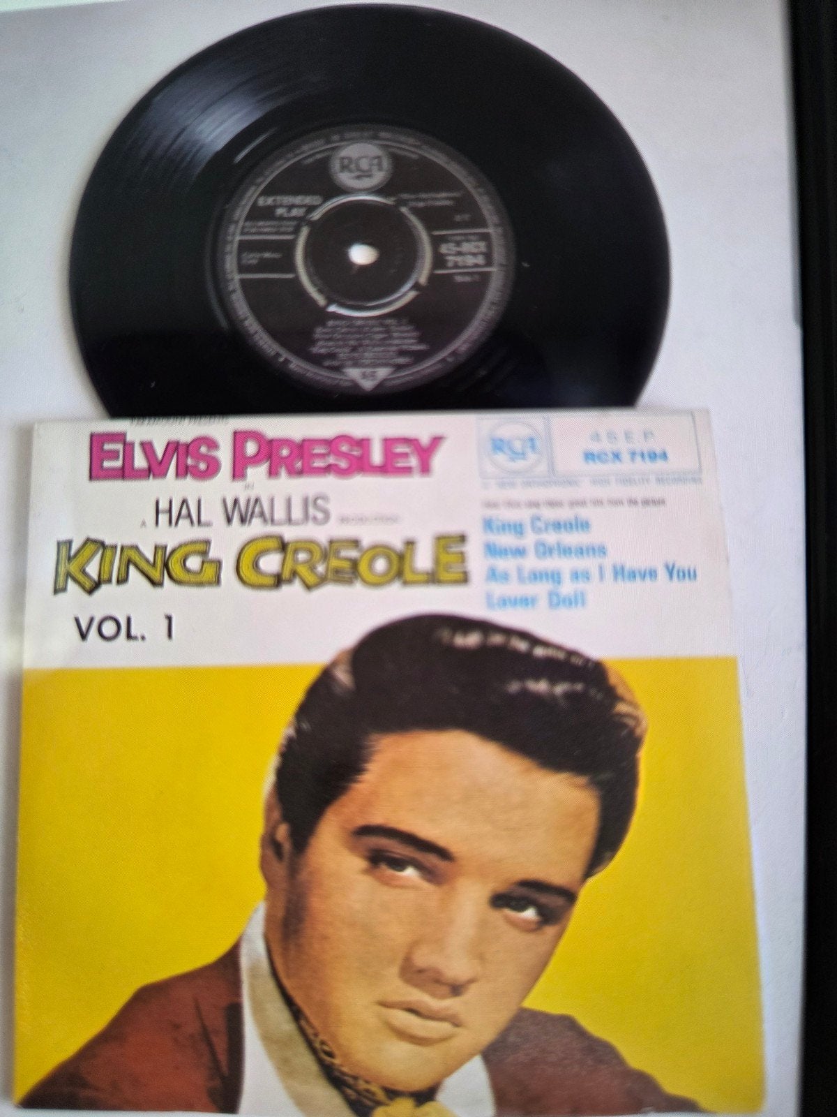 Elvis Presley - King Creole Vol. 1 EP (Vinyl), Cd's en Dvd's, Vinyl Singles, Originele persing, Ophalen of Verzenden, Gebruikt
