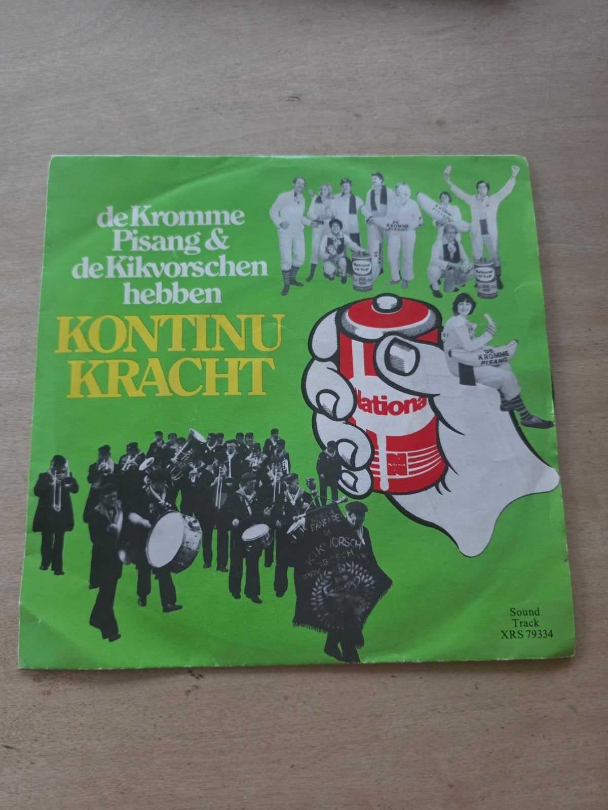 De kromme pisang & De Kikvorschen - Kontinu Kracht, Cd's en Dvd's, Gebruikt, 7 inch, Single, Ophalen of Verzenden