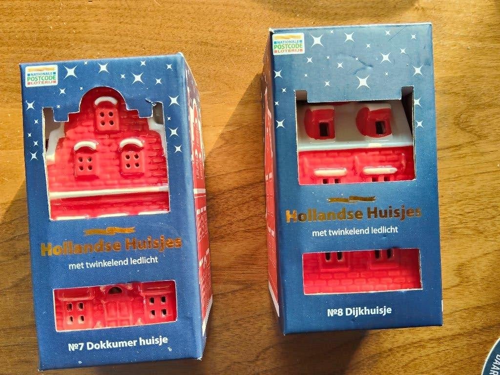 2 Postcode loterij kerst huisjes., Diversen, Ophalen of Verzenden, Nieuw