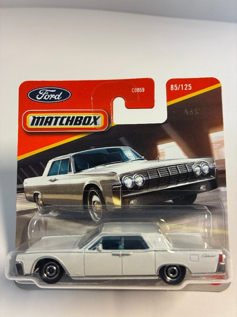89206: Lincoln Continental - 1964 - Matchbox, Nieuw, Ophalen of Verzenden, Gondel 1, 1186MJ Amstelveen, Service.nl@mattel.com
