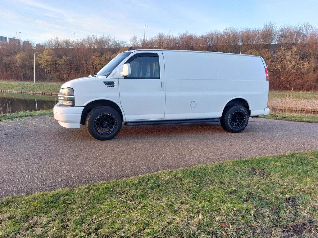 Chevrolet USA Chevy Van, Auto's, Chevrolet, Gebruikt, Overige carrosserieën, 2517 kg, Wit