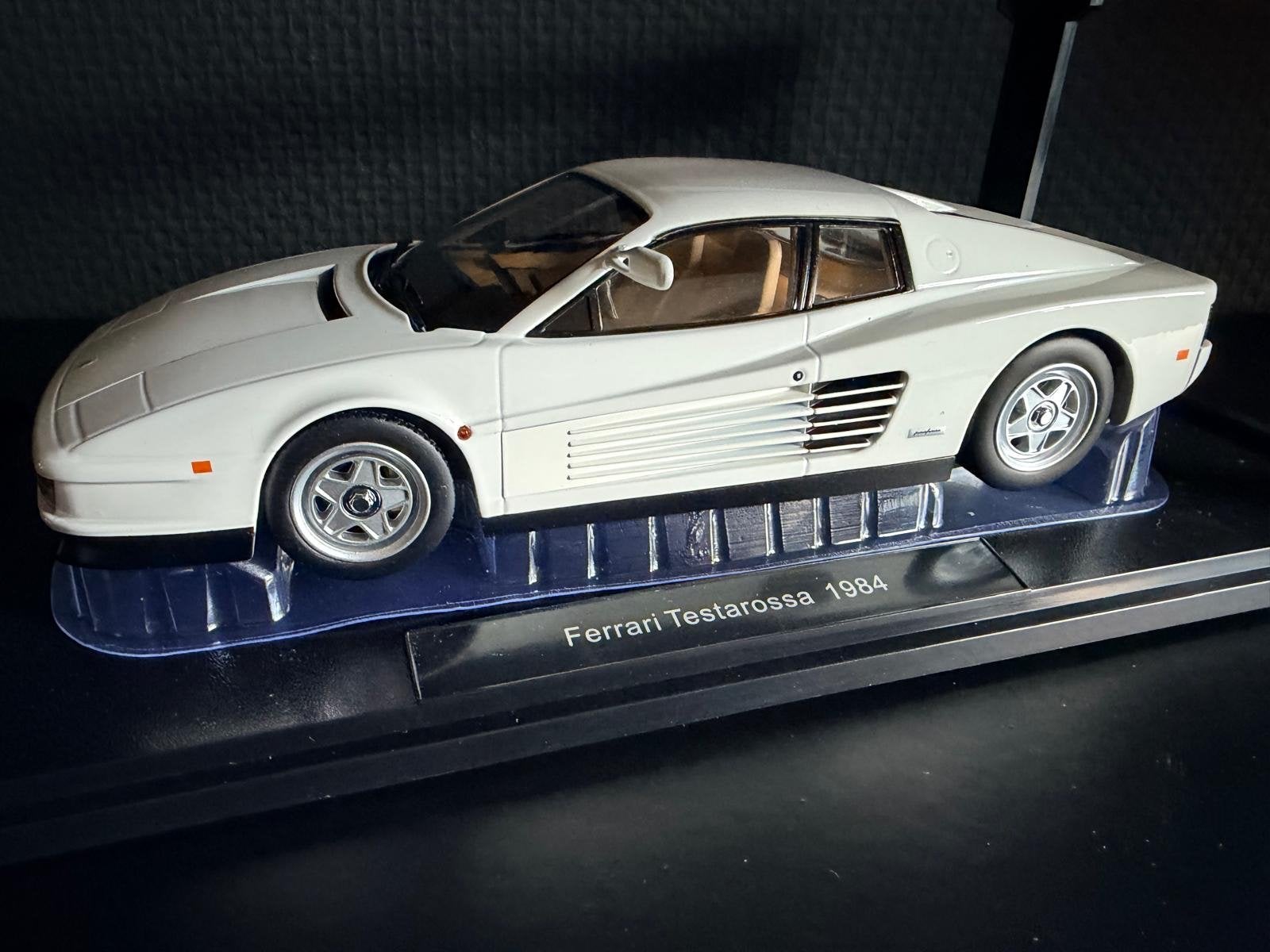 KK-Scale Ferrari Testarossa 1984 - Wit (1:18), Ophalen of Verzenden, Zo goed als nieuw, Auto, Overige merken