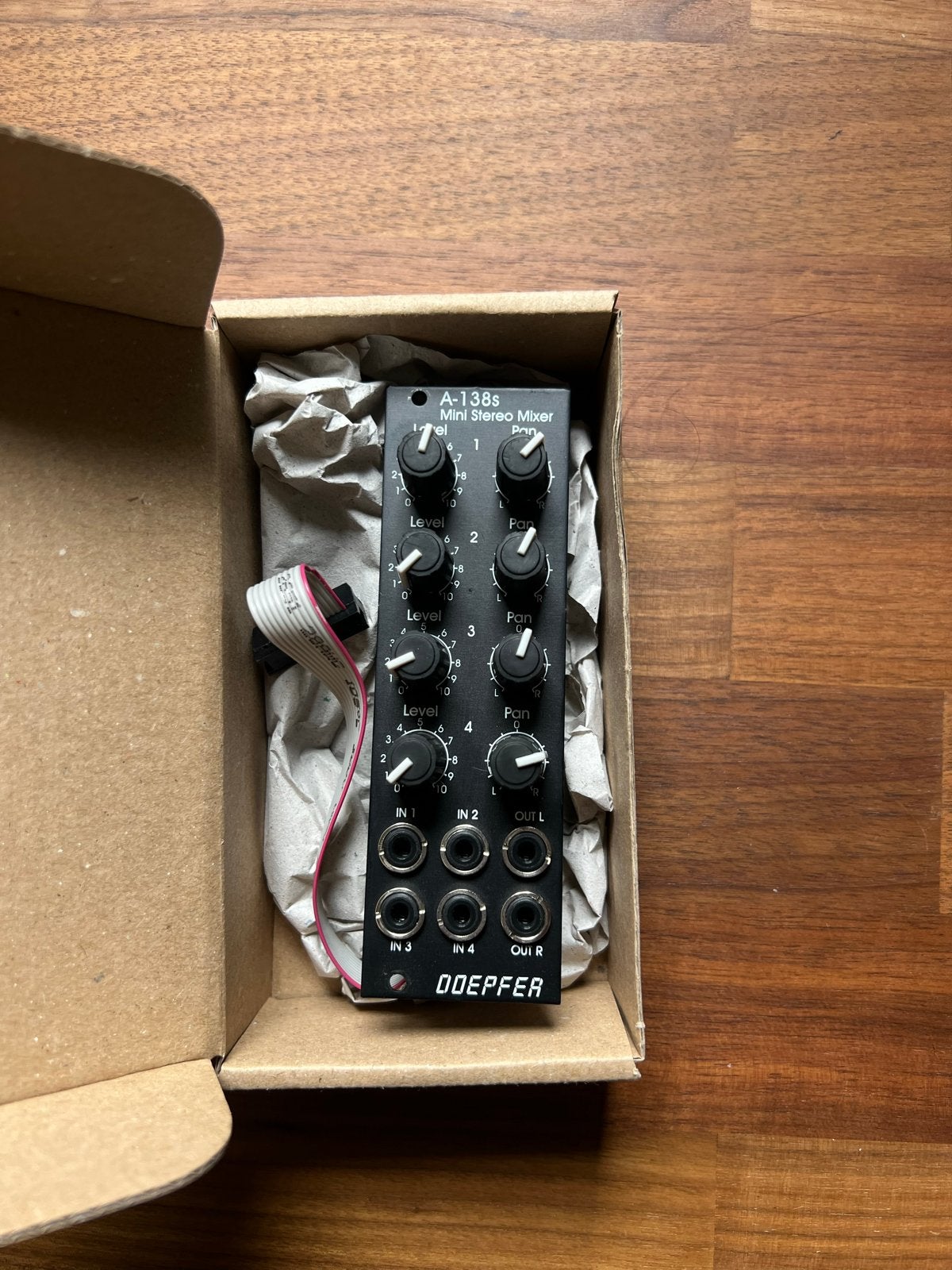 Doepfer A-138s Stereo Mixer Eurorack Module - Zo goed als ni, Ophalen of Verzenden, Zo goed als nieuw, Overige aantallen, Overige merken