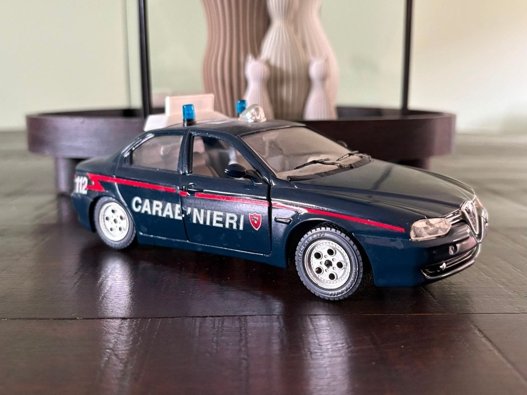 Alfa Romeo 156 Carabinieri, Ophalen of Verzenden, Zo goed als nieuw, Auto, Overige merken