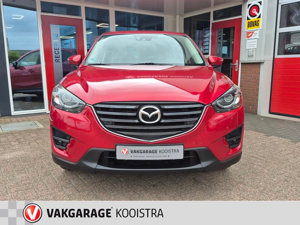 Mazda CX-5 2.0 Sports-Line 4WD|Camera|Cruise|Navi, Auto's, Mazda, Keurmerk '100% Onderhouden', 4 cilinders, Bedrijf, Handgeschakeld