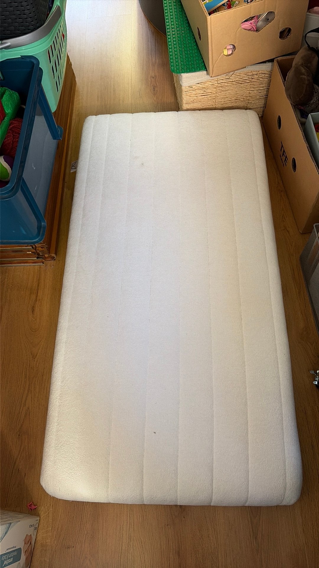 Ledikant matras - dik matras 120x60, Ophalen, Zo goed als nieuw, Eenpersoons, 70 cm of minder