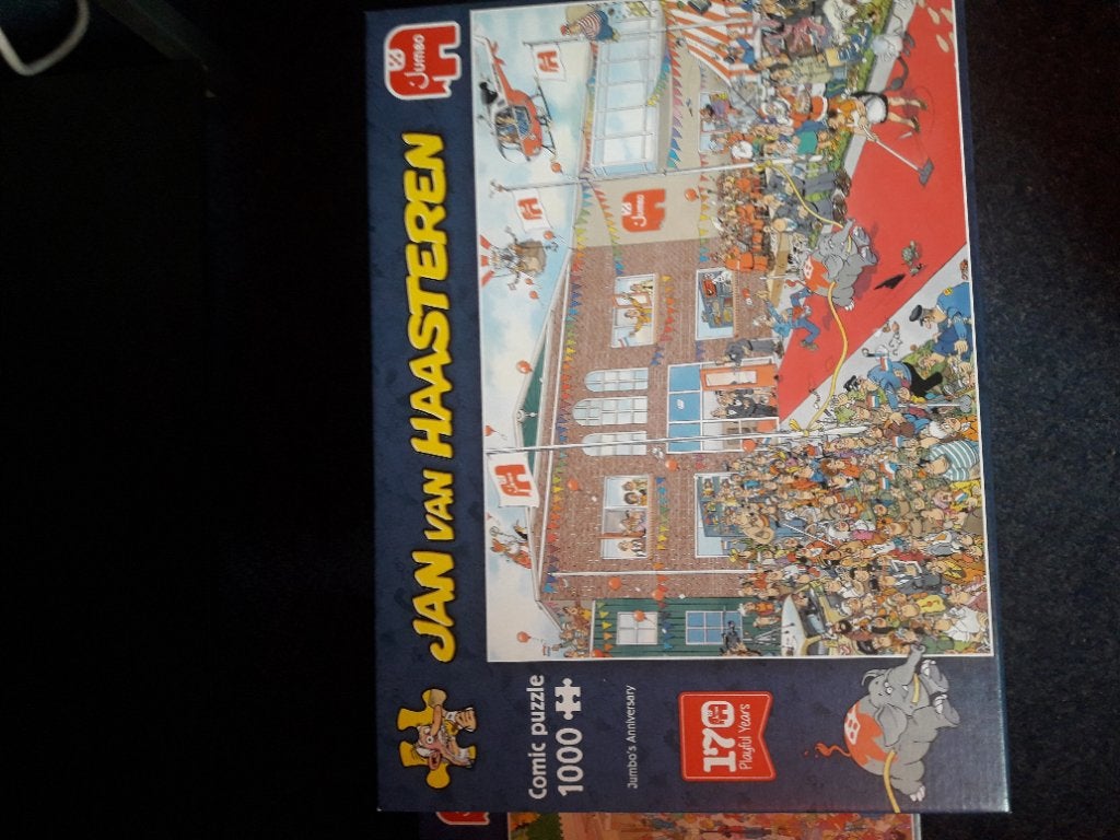 Puzzel jan van haasteren, Ophalen, 500 t/m 1500 stukjes, Zo goed als nieuw, Legpuzzel