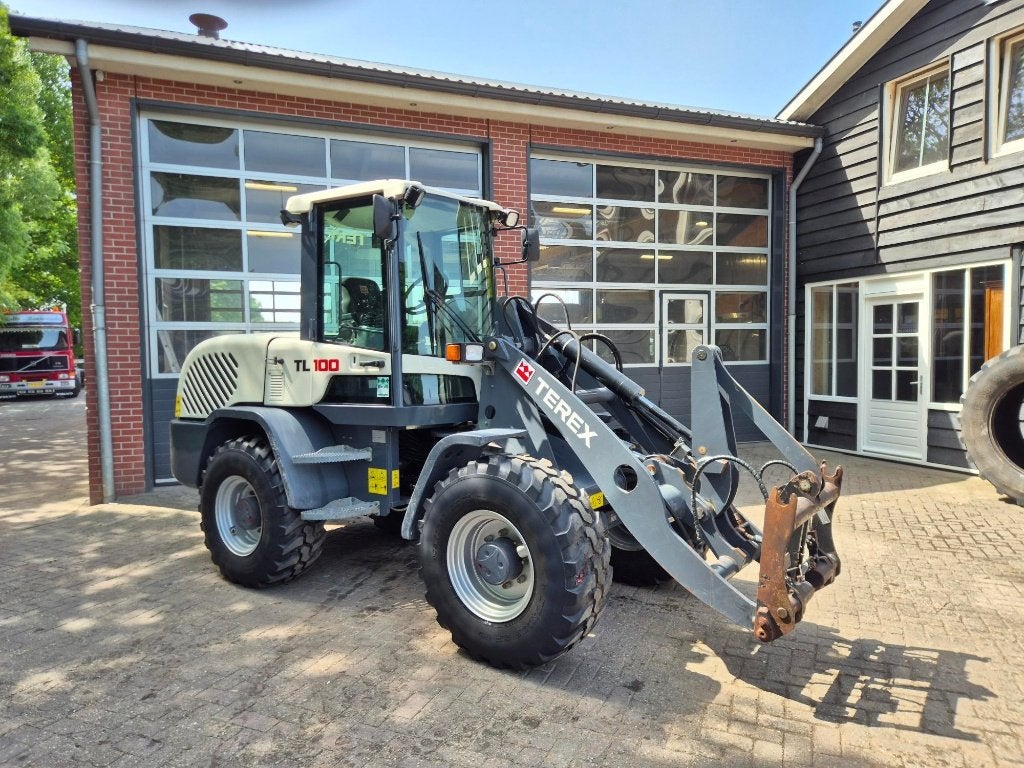 Terex TL100, Ophalen, Graafmachine