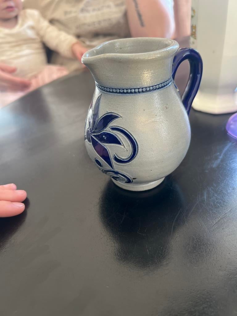 Vintage A. Gilles La Roche Stoneware Kruikje, Ophalen of Verzenden