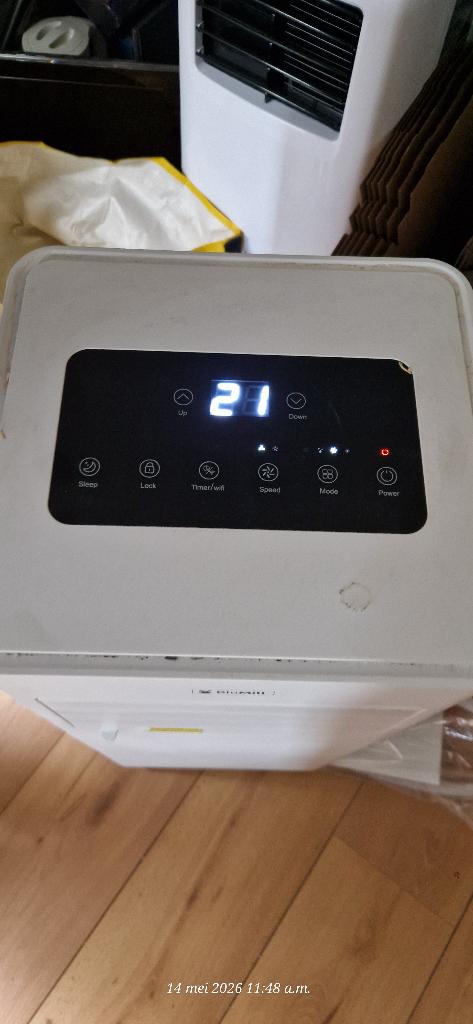 mobiele airco, Ophalen, Minder dan 60 m³, 3 snelheden of meer, Zo goed als nieuw