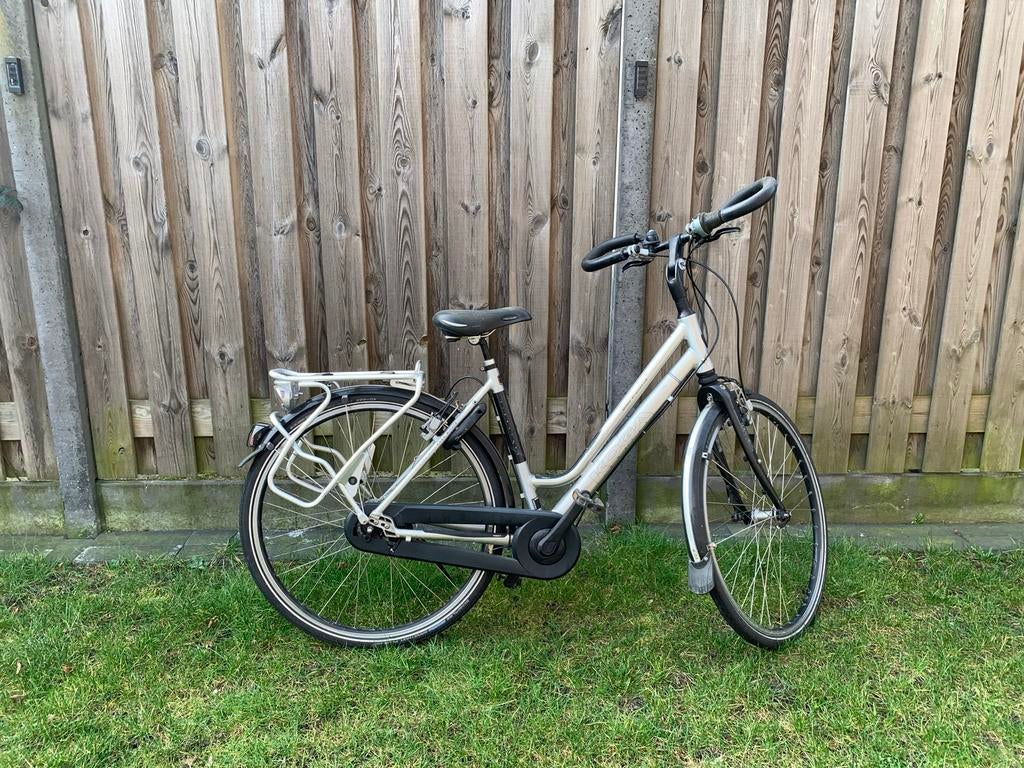 Koga Miyata damesfiets, 50 cm framehoogte, Fietsen en Brommers, Fietsen | Dames | Damesfietsen, Overige merken, Gebruikt, Velgrem