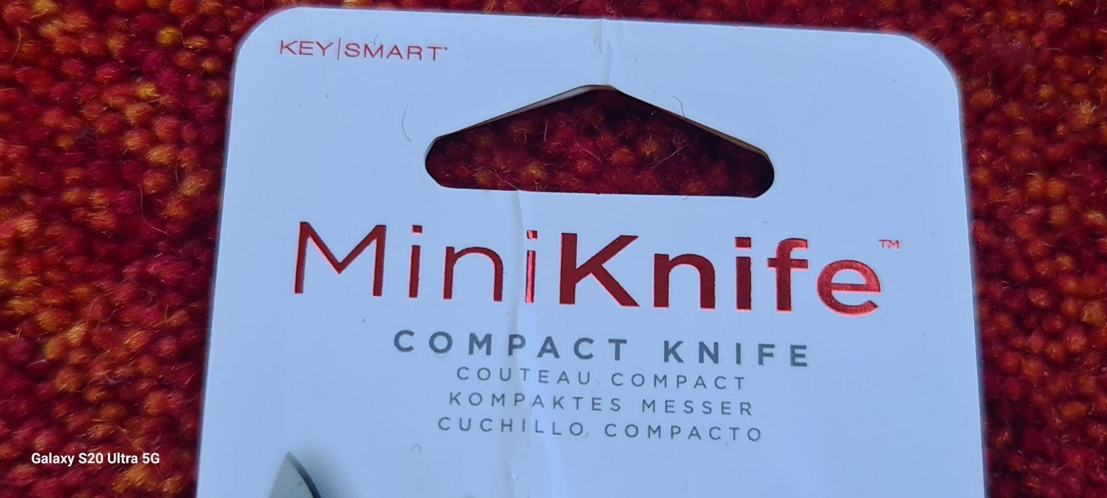 KeySmart MiniKnife Compact Mesje - Nieuw in verpakking, Ophalen of Verzenden, Nieuw