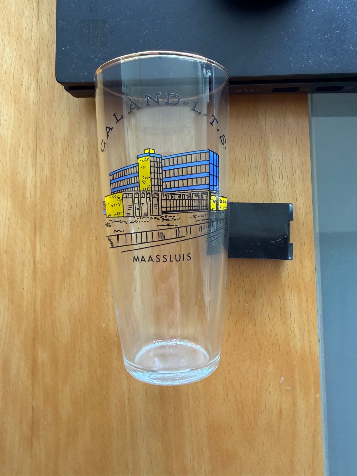 Glas Caland LTS Maassluis, Ophalen of Verzenden