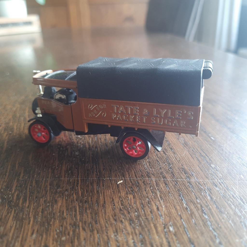 Matchbox Yesteryear Y-12 stoomwagen "Tate & Lyle", Ophalen of Verzenden, Zo goed als nieuw, Auto