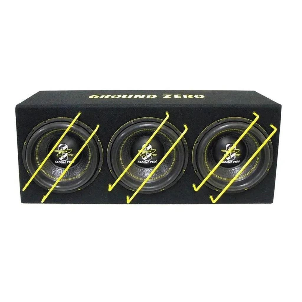 Ground Zero GZIB 3.250SPL 3 x 10Inch 2100 Watt, ., Nieuw, Ophalen of Verzenden, .