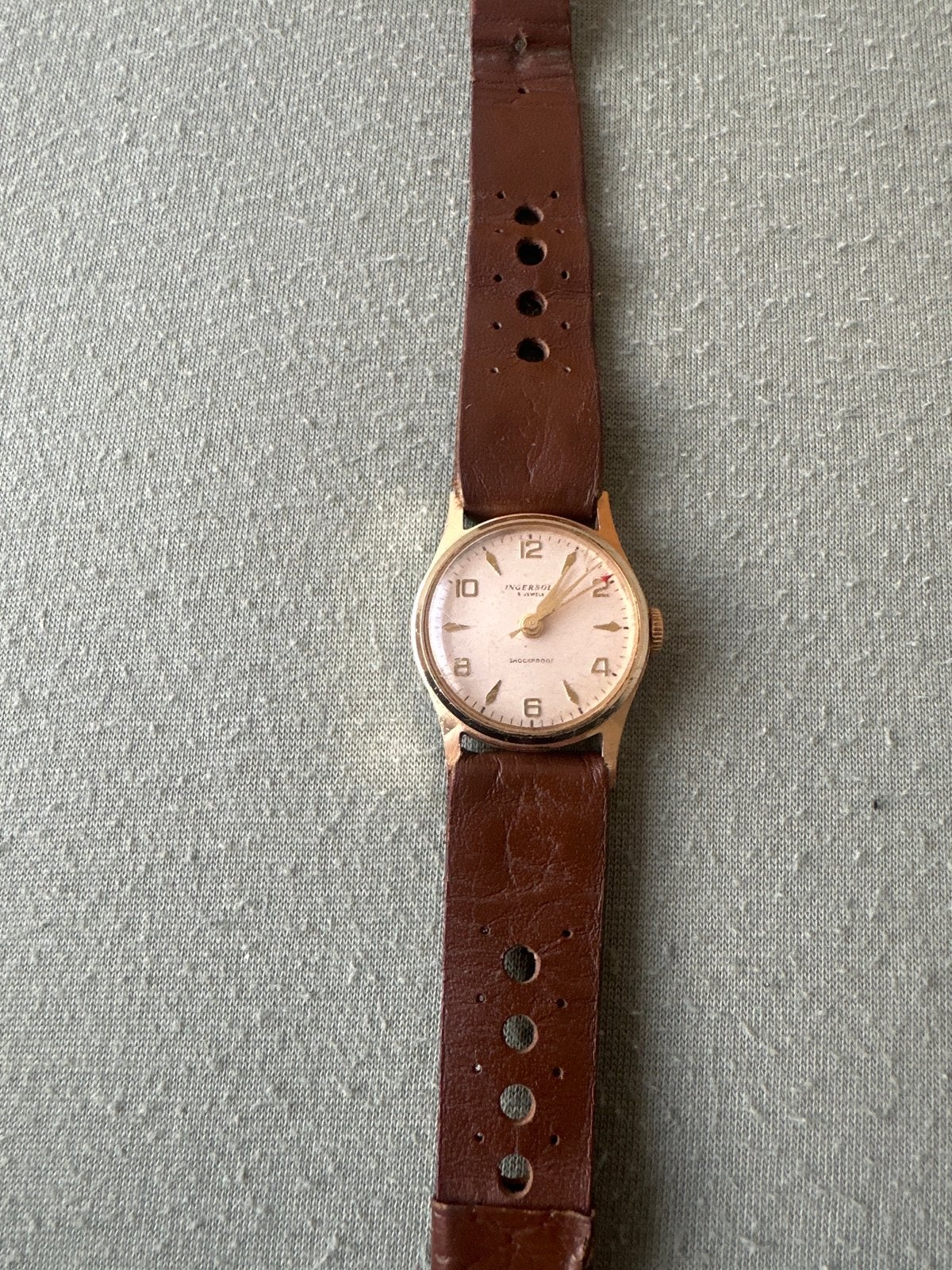 Vintage Ingersoll Polshorloge - Jaren '60 automatic, Overige merken, Overige materialen, Met bandje, Polshorloge