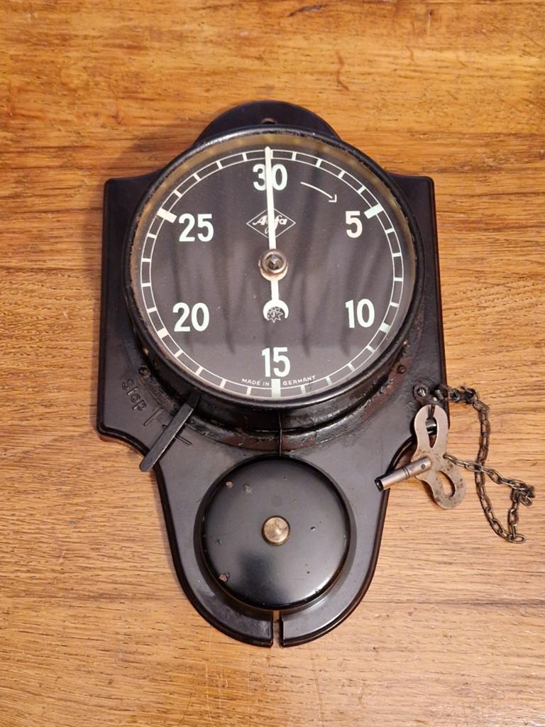 Vintage Agfa doka klok, Audio, Tv en Foto, Fotografie | Doka Toebehoren, Gebruikt, Agfa, Agfa, Ophalen of Verzenden