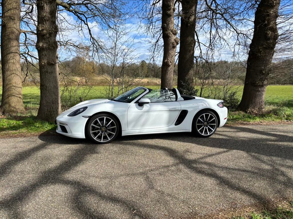 Porsche 718 982 boxster facelift 2.0 300PK 2016 wit, Achterwielaandrijving, 4 cilinders, Cabriolet, Wit