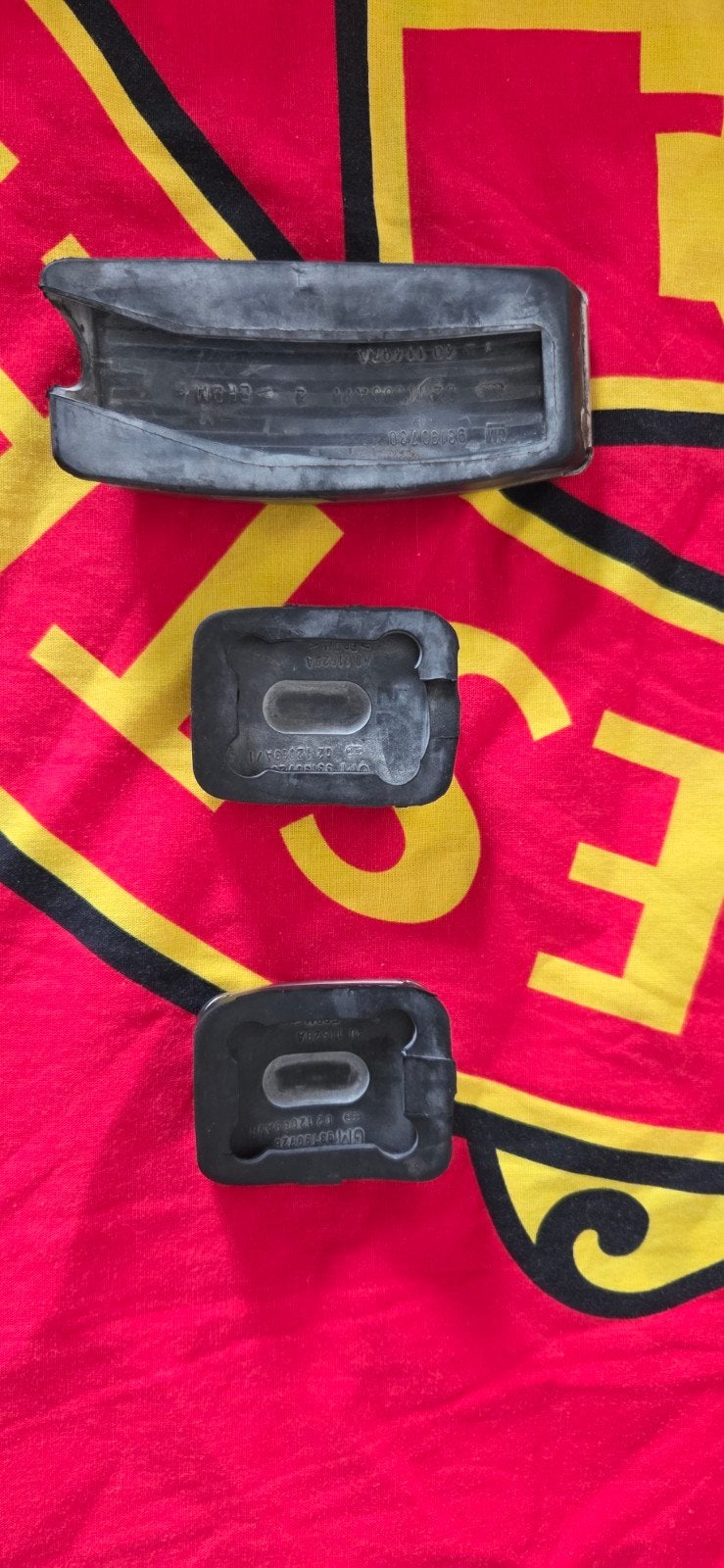 Opel Corsa D/E en Adam OPC Pedaal Rubber set, Auto-onderdelen, Ophalen of Verzenden, Opel