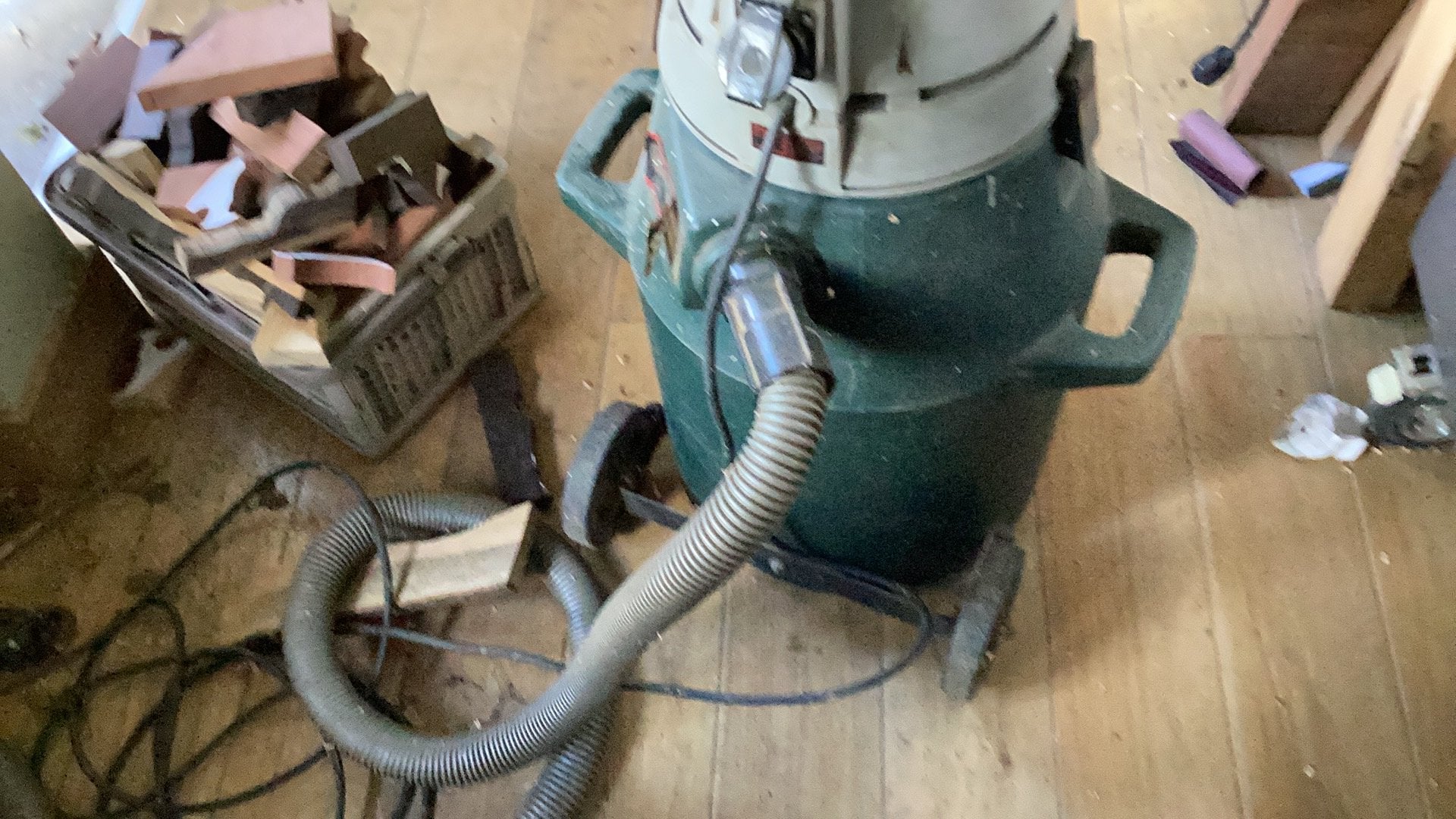 Stofafzuiger metabo, Ophalen, Afzuiger