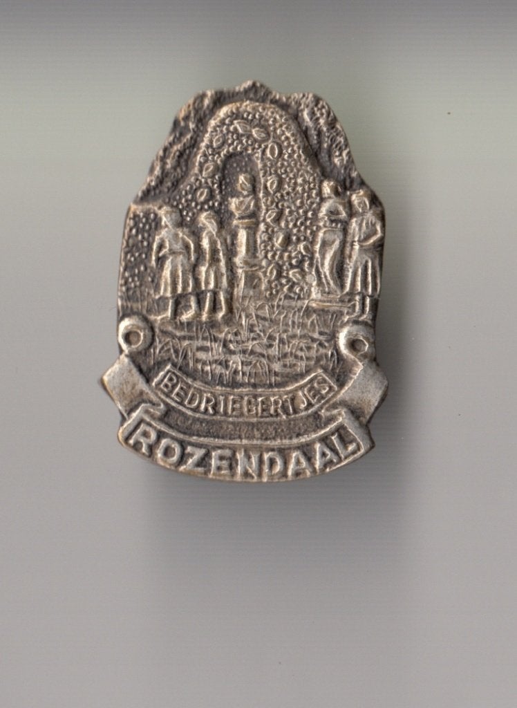 Rozendaal Bedriegertjes B broche, Gebruikt, Niet vindbaar, Niet vindbaar, Speldje of Pin
