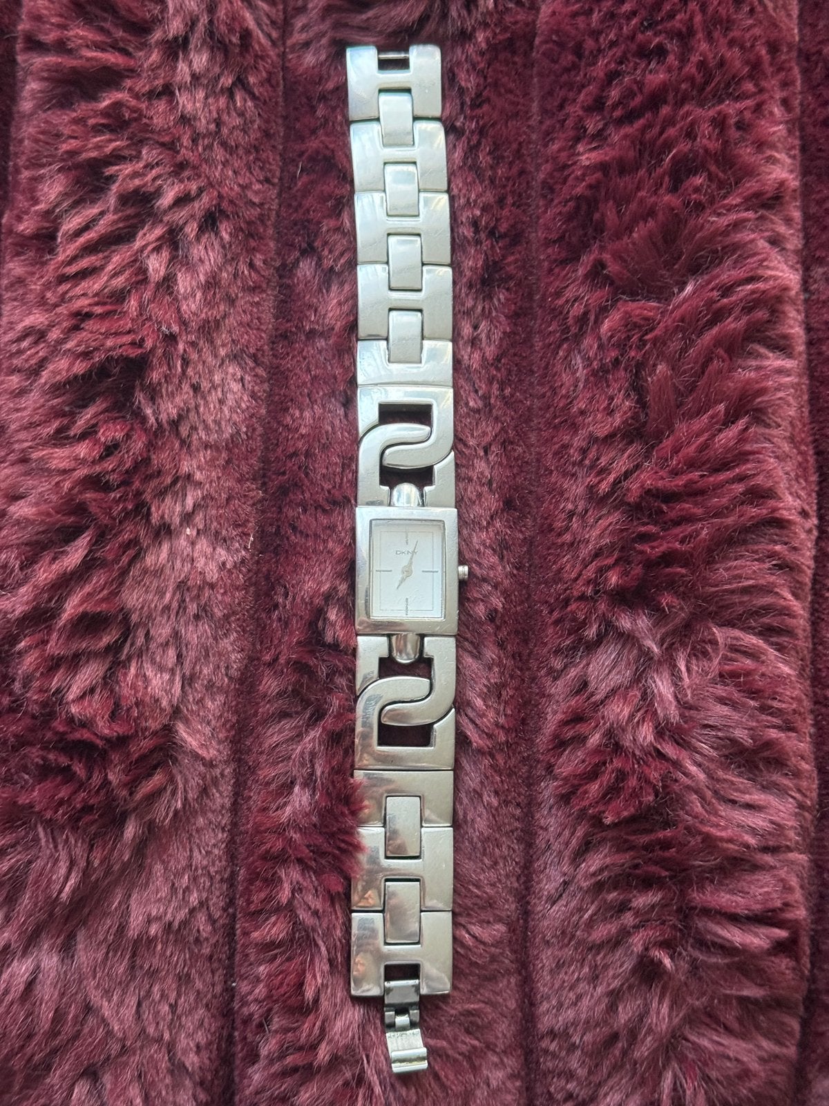 Prachtig Vintage DKNY Dameshorloge (NY-8013) –, Staal, Gebruikt, Staal, DKNY