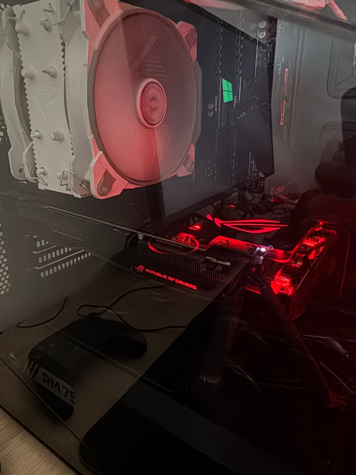 ASUS ROG Strix GeForce GTX 1070 - Perfecte staat, PCI-Express 3, Gebruikt, HDMI, Ophalen of Verzenden