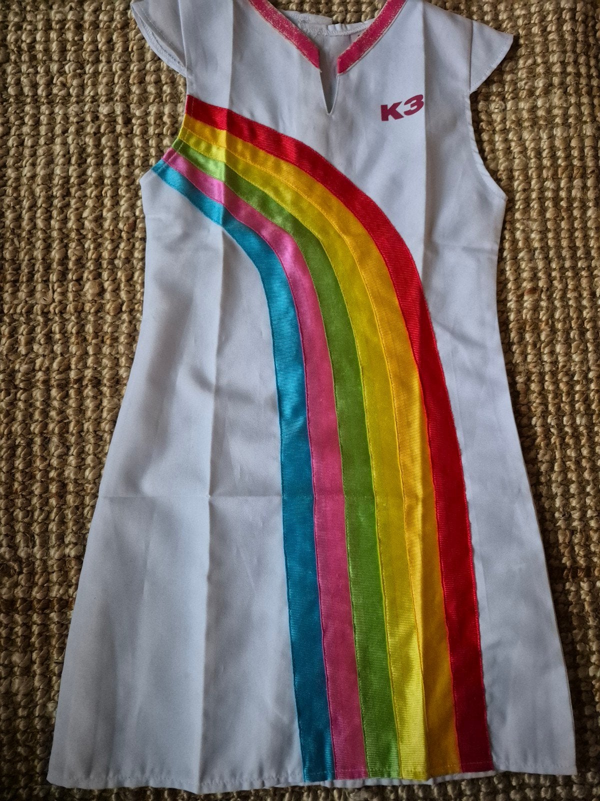 K3 Regenboog Jurkje Maat 116 (3-6 jaar), Ophalen of Verzenden, K3, Meisje, Jurk of Rok