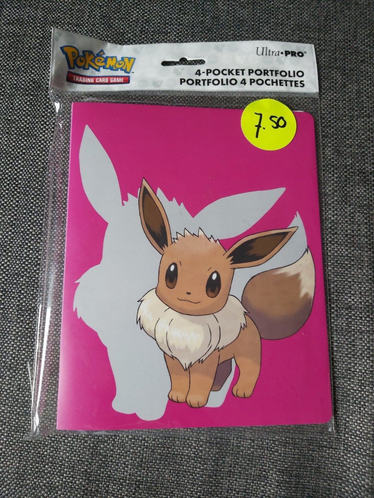 Ultra PRO Eevee 4-Pocket Portfolio - Pokémon Kaartenmap, Ophalen of Verzenden, Nieuw, Overige typen