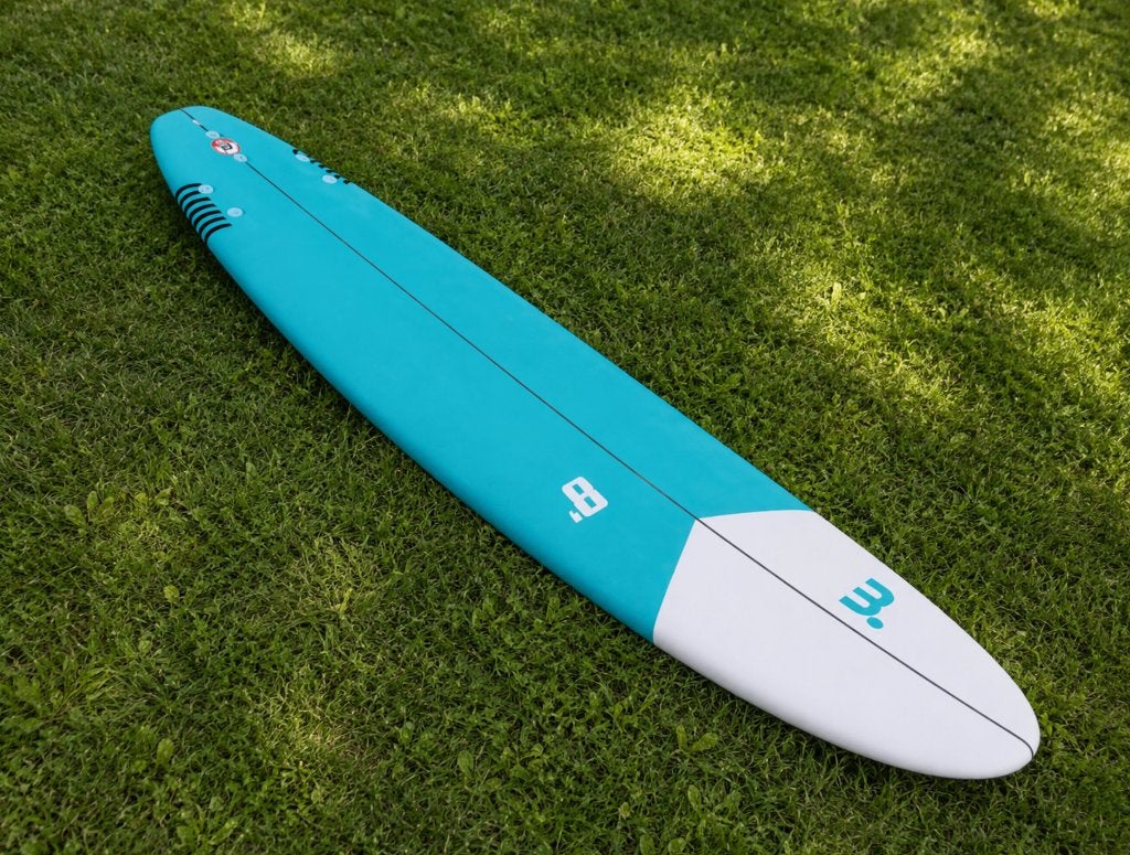 Soft top golfsurfplank Mistral Bahia 8'0 nieuw!, Ophalen, Zo goed als nieuw, Overige typen, Met vinnen