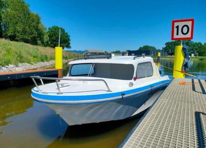 Speedboot jeanneau seabird 500 Custom Classic 28PK elektri, Ophalen, Overige merken, Gebruikt, Viertaktmotor