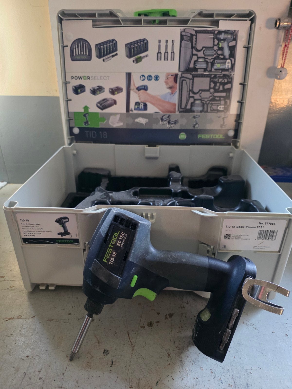 Festool TID 18 Accu Slagmoersleutel - Zo goed als nieuw, Variabele snelheid, Ophalen of Verzenden, Minder dan 400 watt, Zo goed als nieuw
