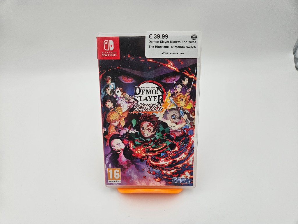 Demon Slayer Kimetsu no Yaiba The Hinokami | Nintendo Switch, 1 speler, Ophalen of Verzenden, Zo goed als nieuw, Vanaf 18 jaar