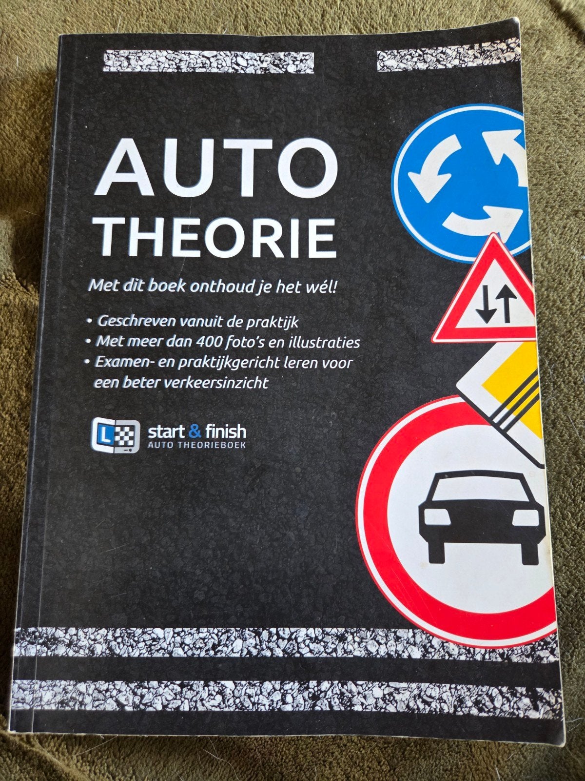 auto theorie boek, Ophalen, Zo goed als nieuw, Niet van toepassing, Gerard ten napel