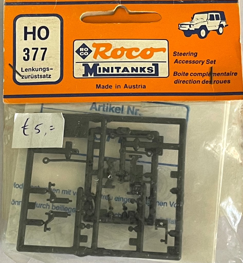 Roco Minitanks 377: stuursysteem voor vrachtauto's, Hobby en Vrije tijd, Modelauto's | 1:87, Ophalen of Verzenden, Zo goed als nieuw