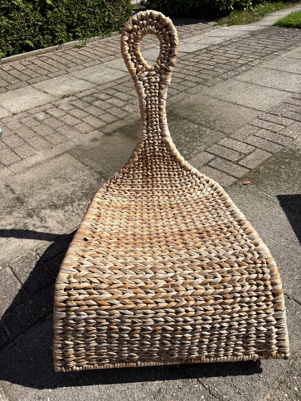 IKEA Nils Krukstoel van waterhyacint, Ophalen, Gebruikt, Overige kleuren, Riet of Rotan