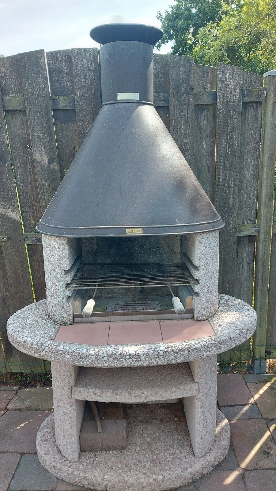 BBQ - Barbecue met koperen kap, Ophalen, Gebruikt, Wellfire