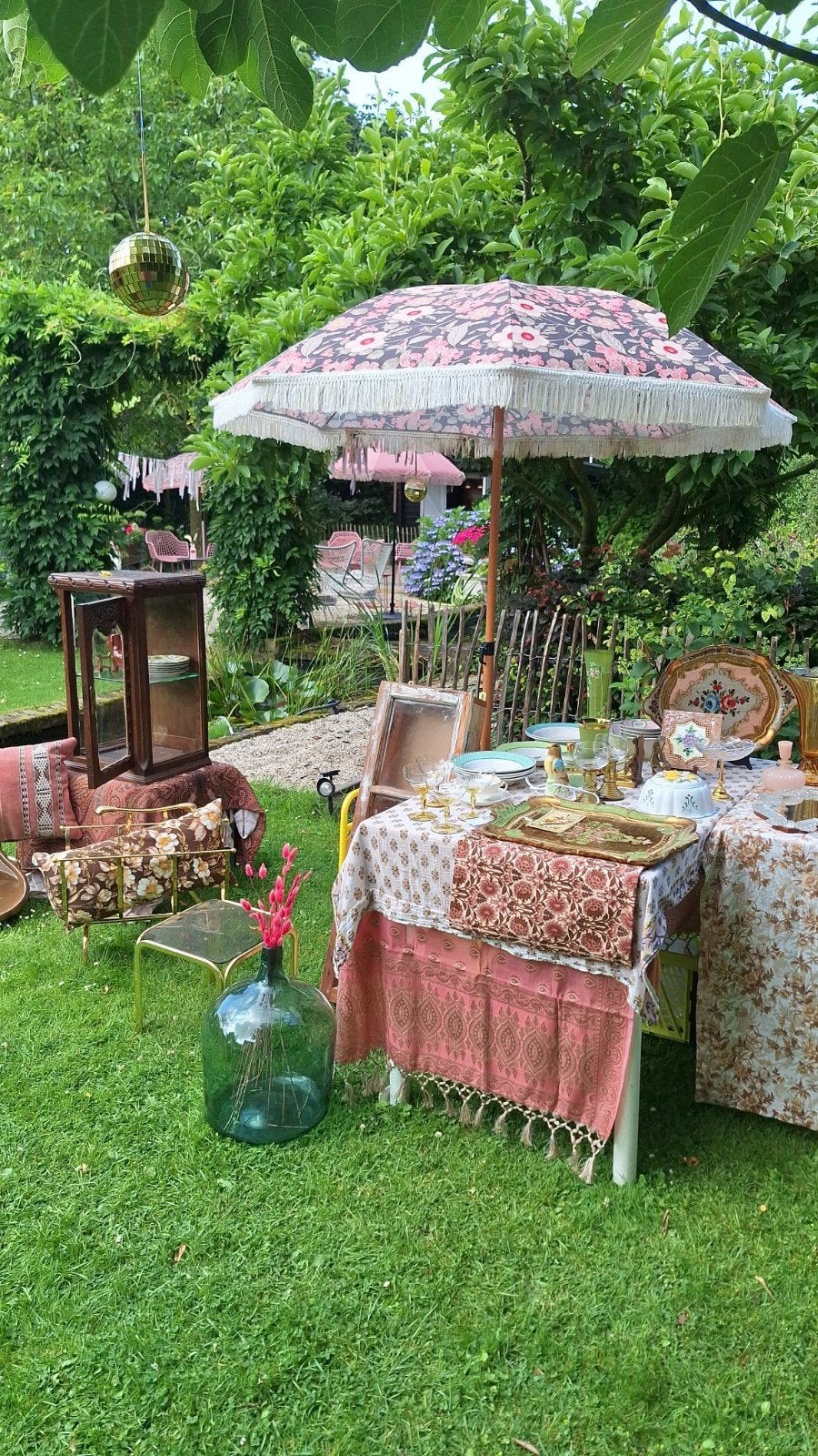 GEZELLIGE TUINFAIRCBROCANT & TAPIJTEN ZONDAG 20 SEPTEMBER, Ophalen of Verzenden