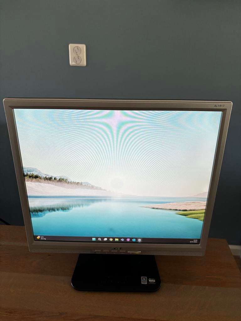 Acer AL1917 LCD Monitor, Computers en Software, Monitoren, Kantelbaar, 60 Hz of minder, Ophalen, Gaming