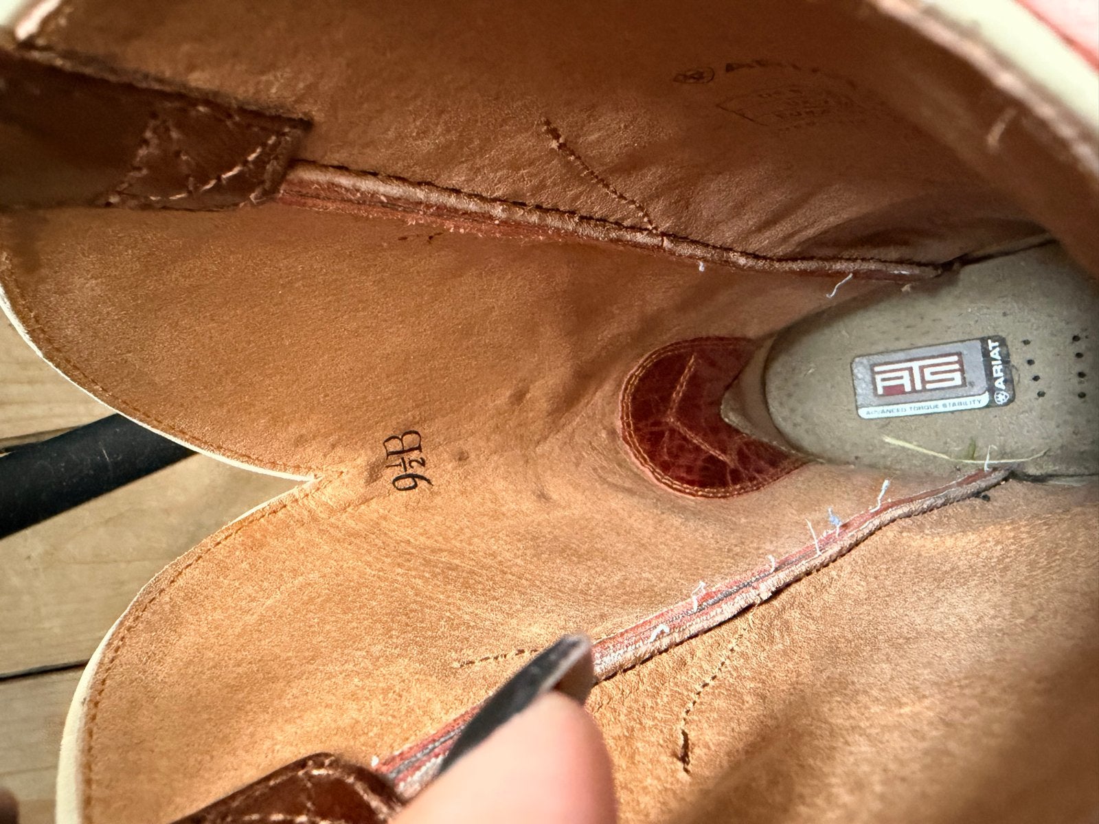 Ariat Dames Cowboylaarzen, Ophalen of Verzenden, Zo goed als nieuw, Bruin, Lage of Enkellaarzen