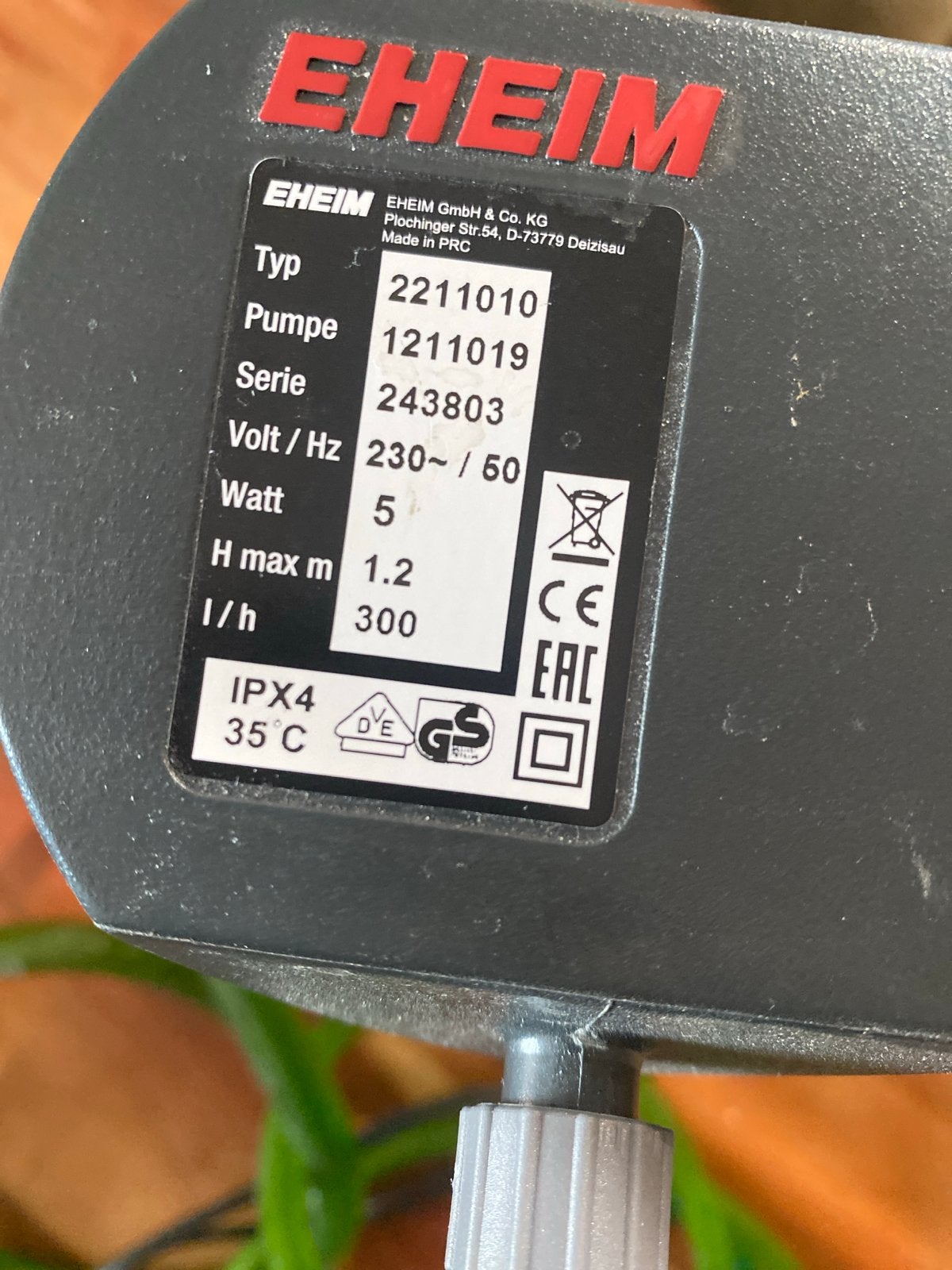Eheim classic 150, Dieren en Toebehoren, Ophalen of Verzenden, Zo goed als nieuw, Eheim, Eheim