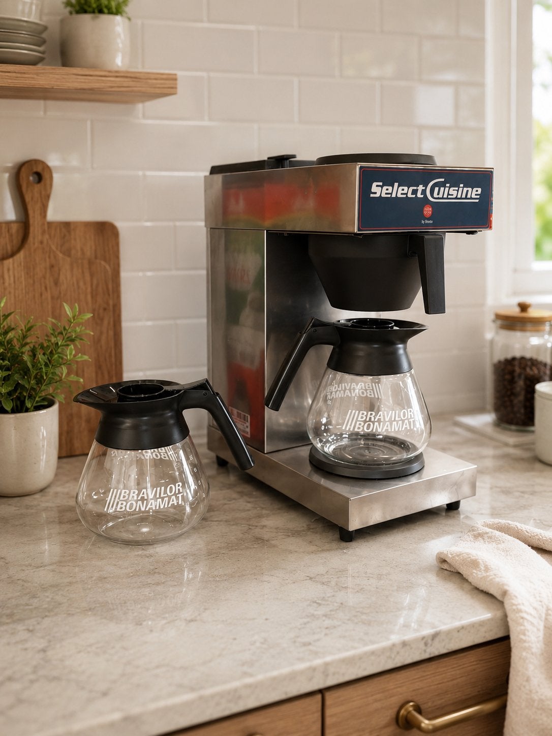 Select Cuisine Koffiezetapparaat met extra pot, 10 kopjes of meer, Koffiemachine, Gemalen koffie, Ophalen of Verzenden