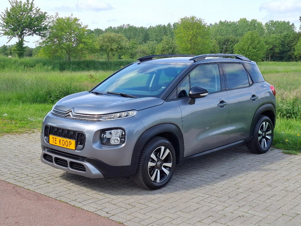 C3 Aircross 1.2 bj 2018 Automaat Lage KM Airco Vol Extra’s, Euro 5, Stof, Zwart, Bedrijf