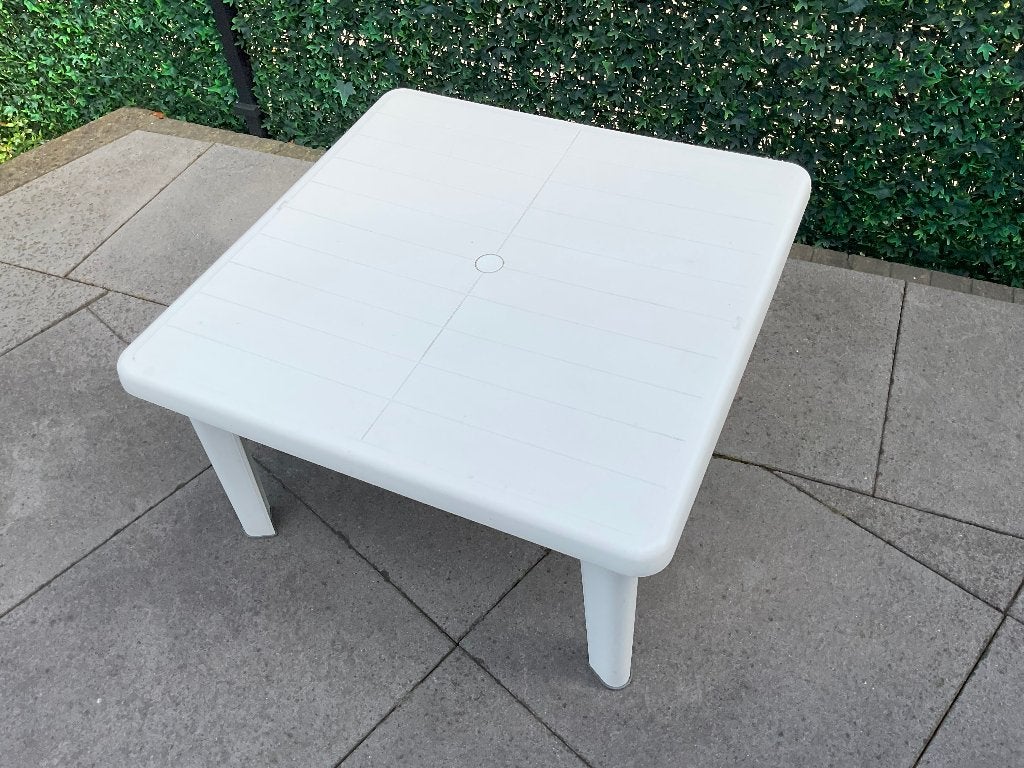 Salontafel kunststof Hartman, Ophalen, Gebruikt, Vierkant, Kunststof