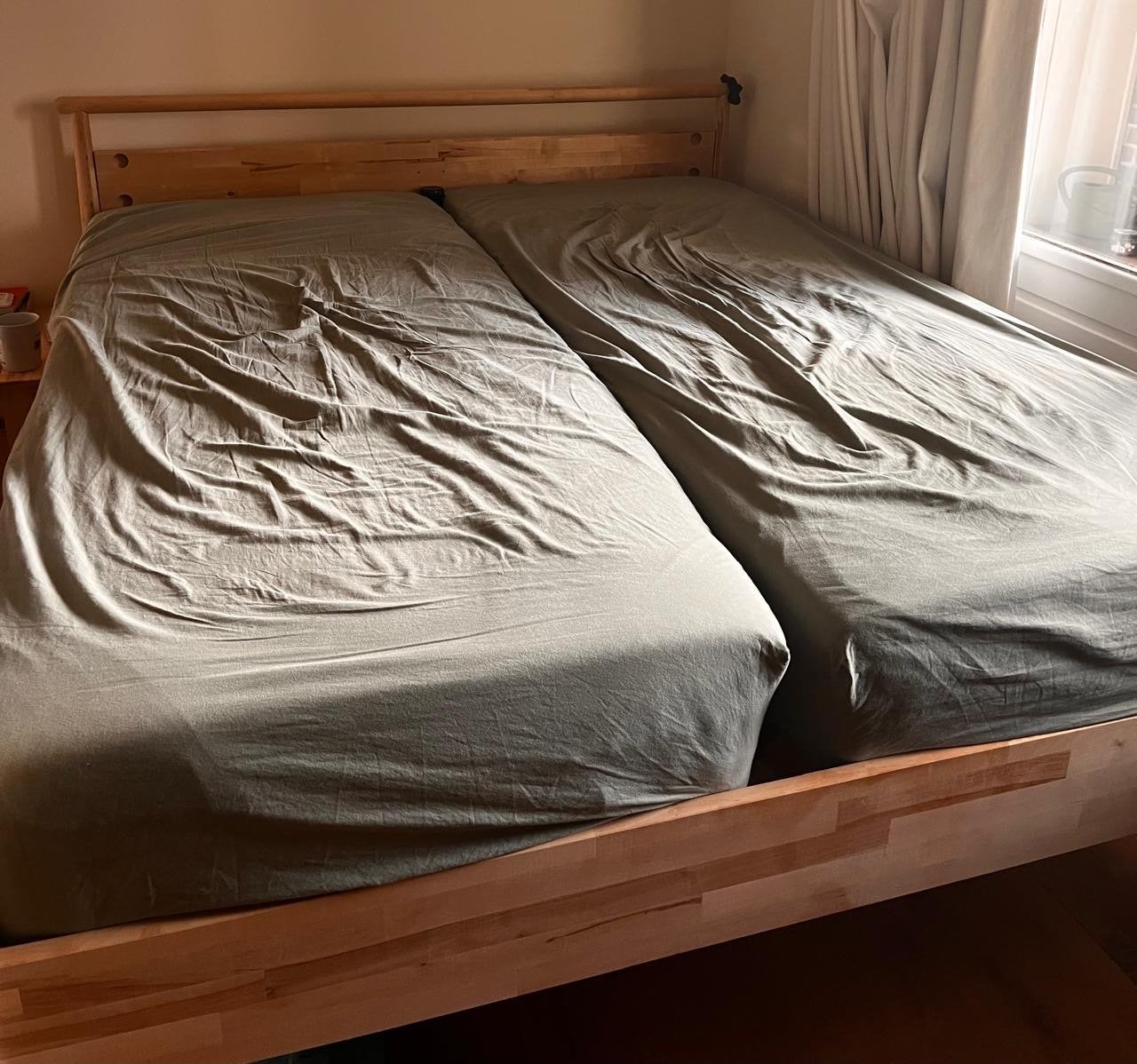 Emma matras 80x200 - Zo goed als nieuw, Huis en Inrichting, Slaapkamer | Matrassen en Bedbodems, Ophalen, Eenpersoons, Zo goed als nieuw