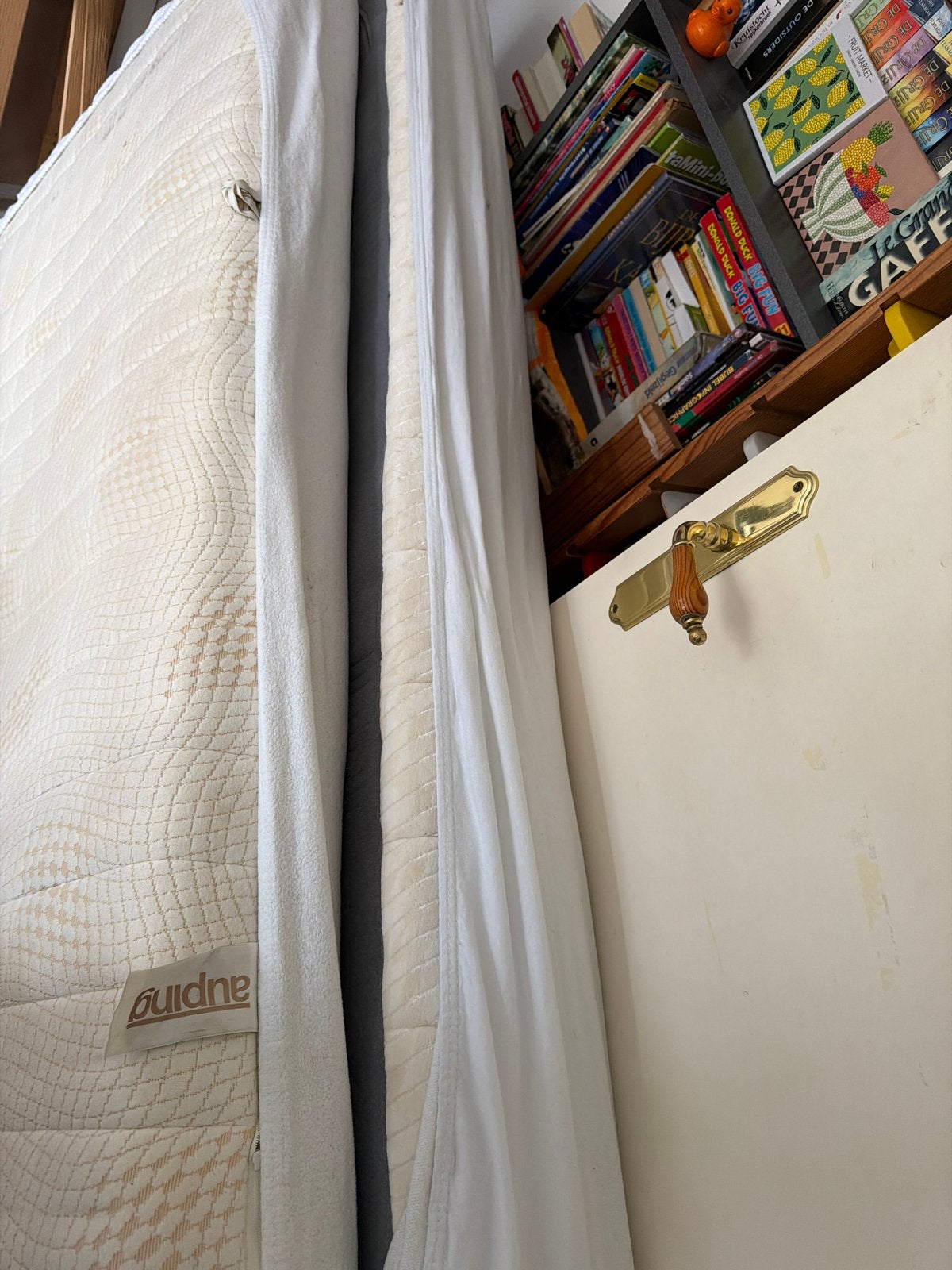 Auping matras 90x200 -  wasbare hoes, Ophalen, Gebruikt, 90 cm, Eenpersoons