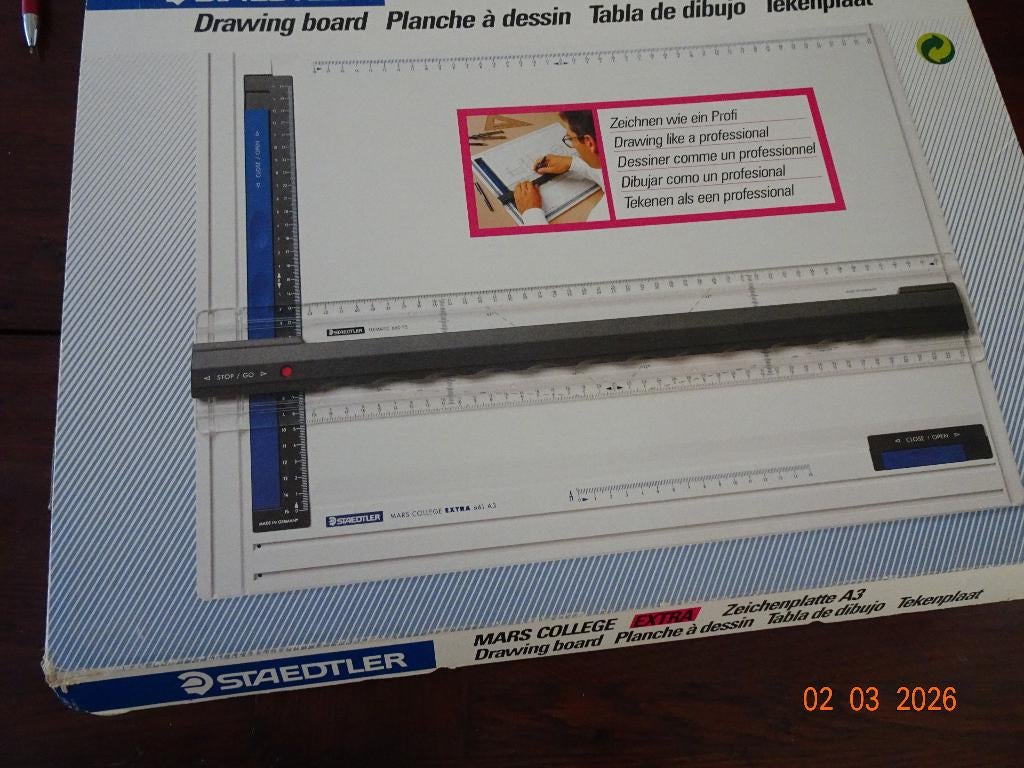 Staedtler A3 tekenplaat bord mars college 661, Hobby en Vrije tijd, Tekenen, Ophalen of Verzenden, Zo goed als nieuw, Overige typen