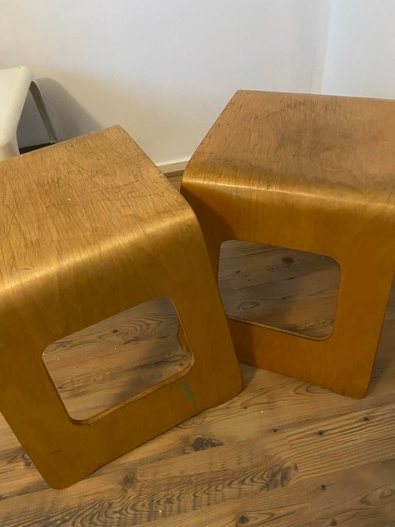 Vintage IKEA Benjamin krukjes - Lisa Norinder design, Ophalen, Gebruikt, Hout