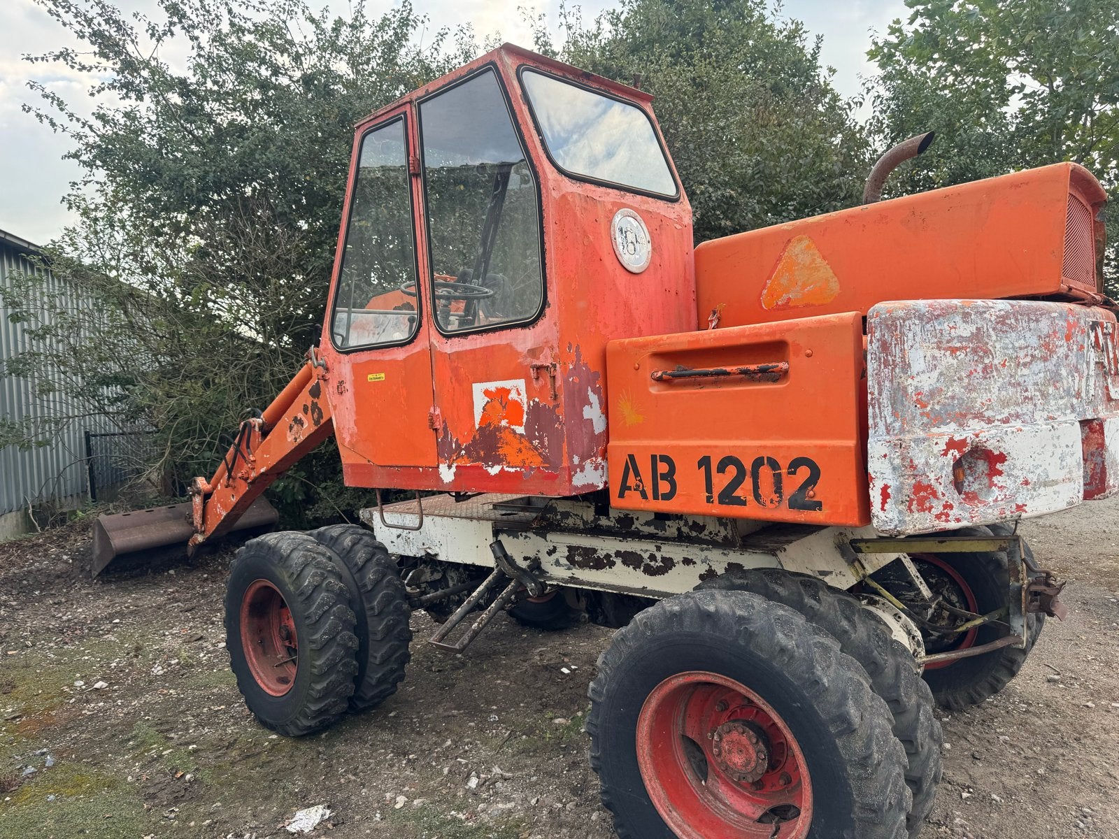 Atlas AB 1202 Graafmachine - Goed Onderhouden, Zakelijke goederen, Ophalen, Graafmachine